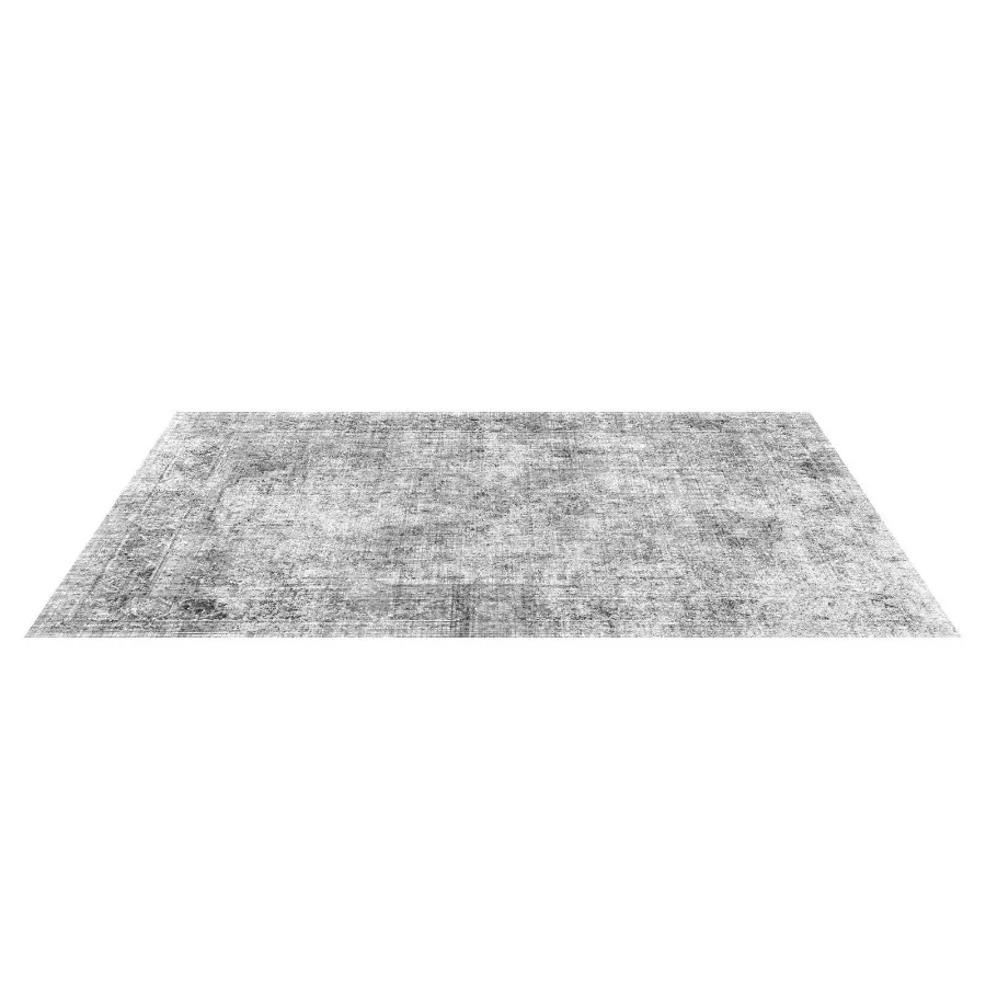 

Large Area Rug 6 x 9 ft AntiSkid and TearResistant Floor Mat Bohemian Gray