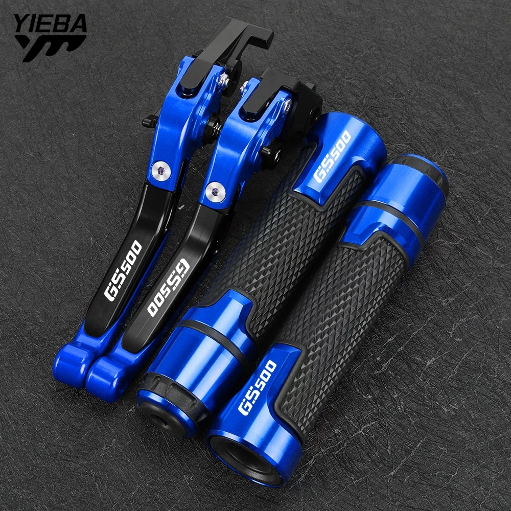 

FOR SUZUKI GS500 1989 1990 1991 1992 1993 - 2008 Motorcycle Brake Clutch Lever Handlebar Handle bar Hand Grips End