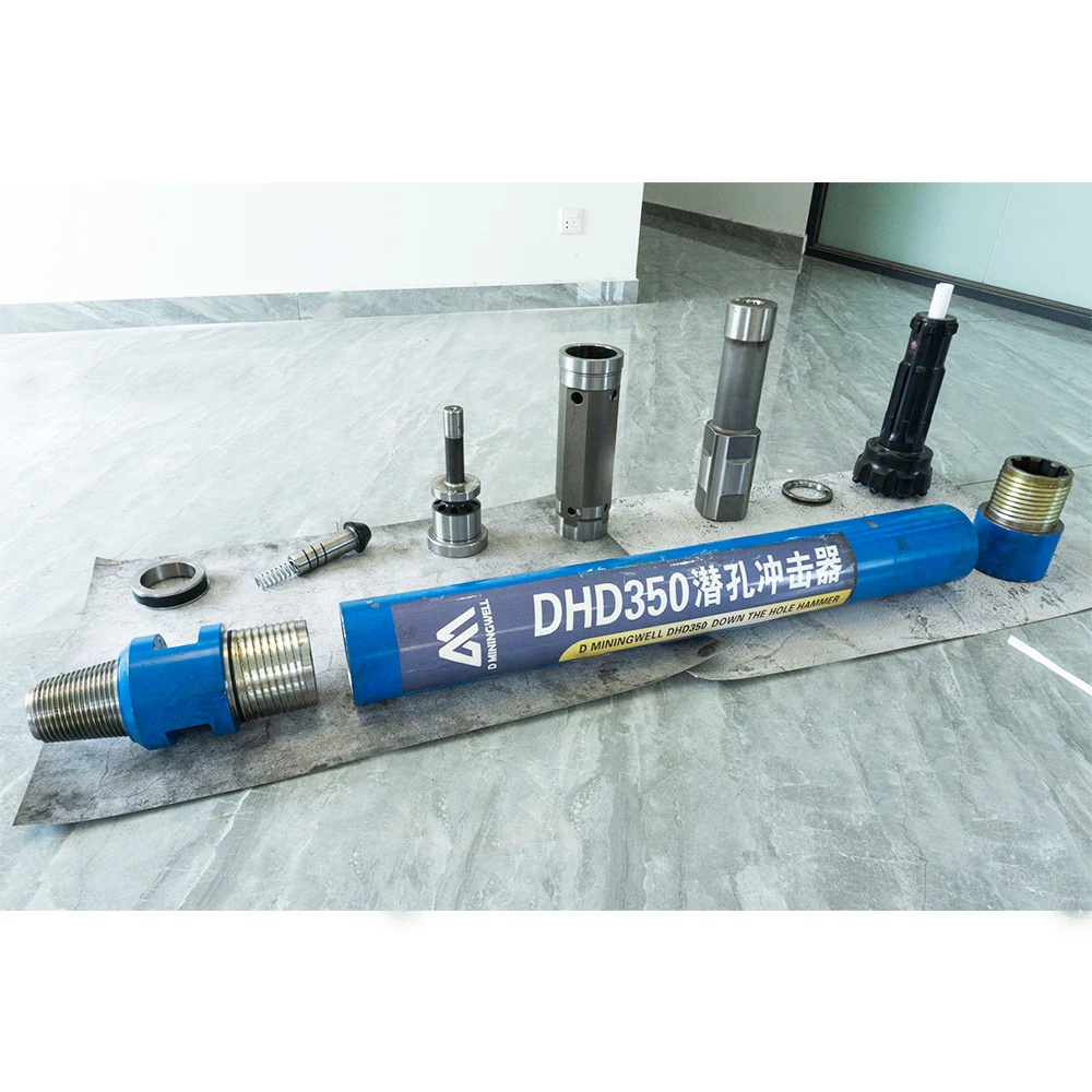 DHD350  5 inch high pressure DTH  drilling hammer Factory Direct Price for Water Well drilling mining 2023 hot selling