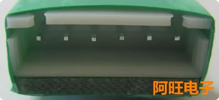 Broche supérieure de câble de téléchargement de gravure, 2.54mm-6P, sonde de programme d'écriture, broche de test, broche à ressort, 6 broches