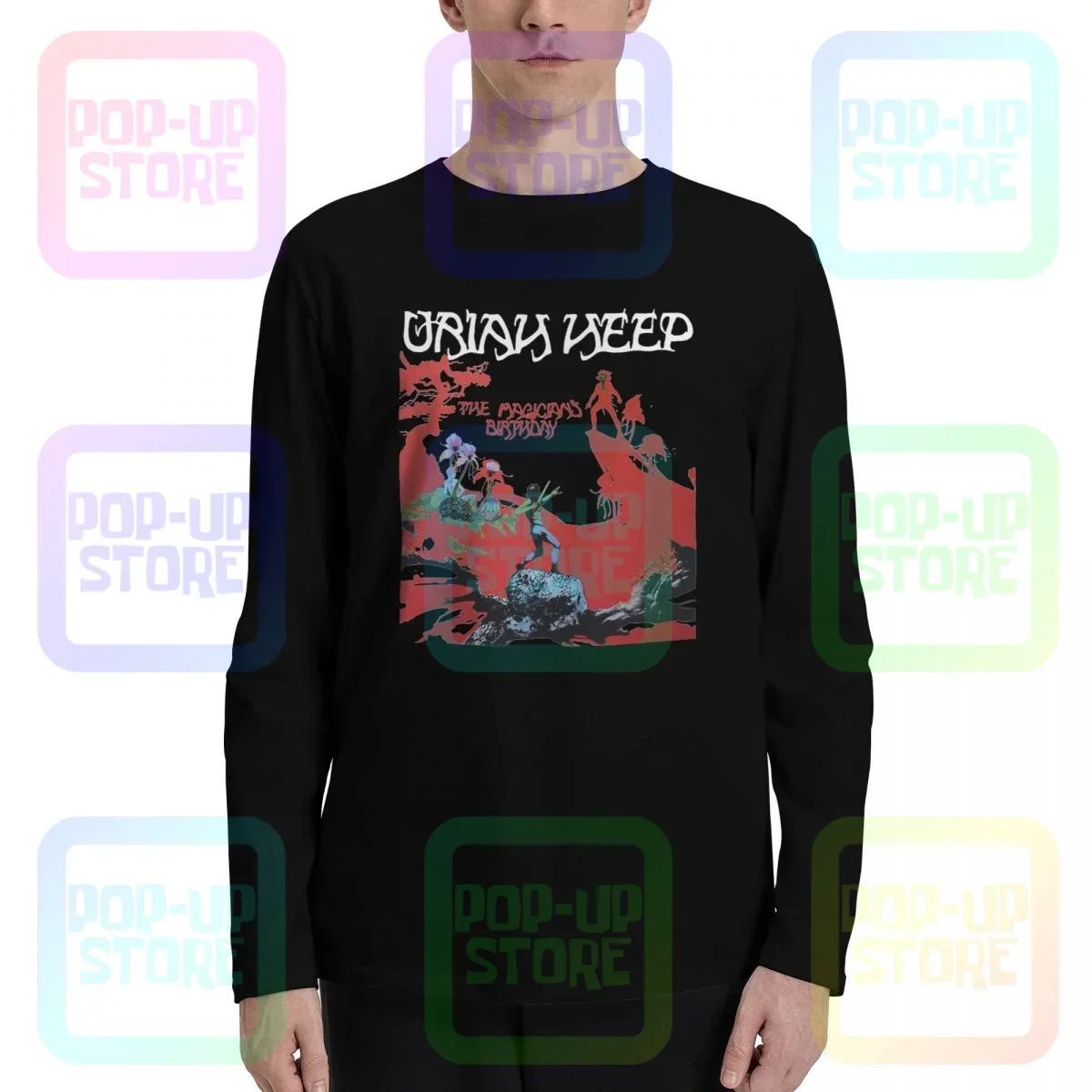 Uriah Heep The Magicians Birthday Long Sleeve T-Shirts T-shirt Tee Best Trendy Novelty High Quality