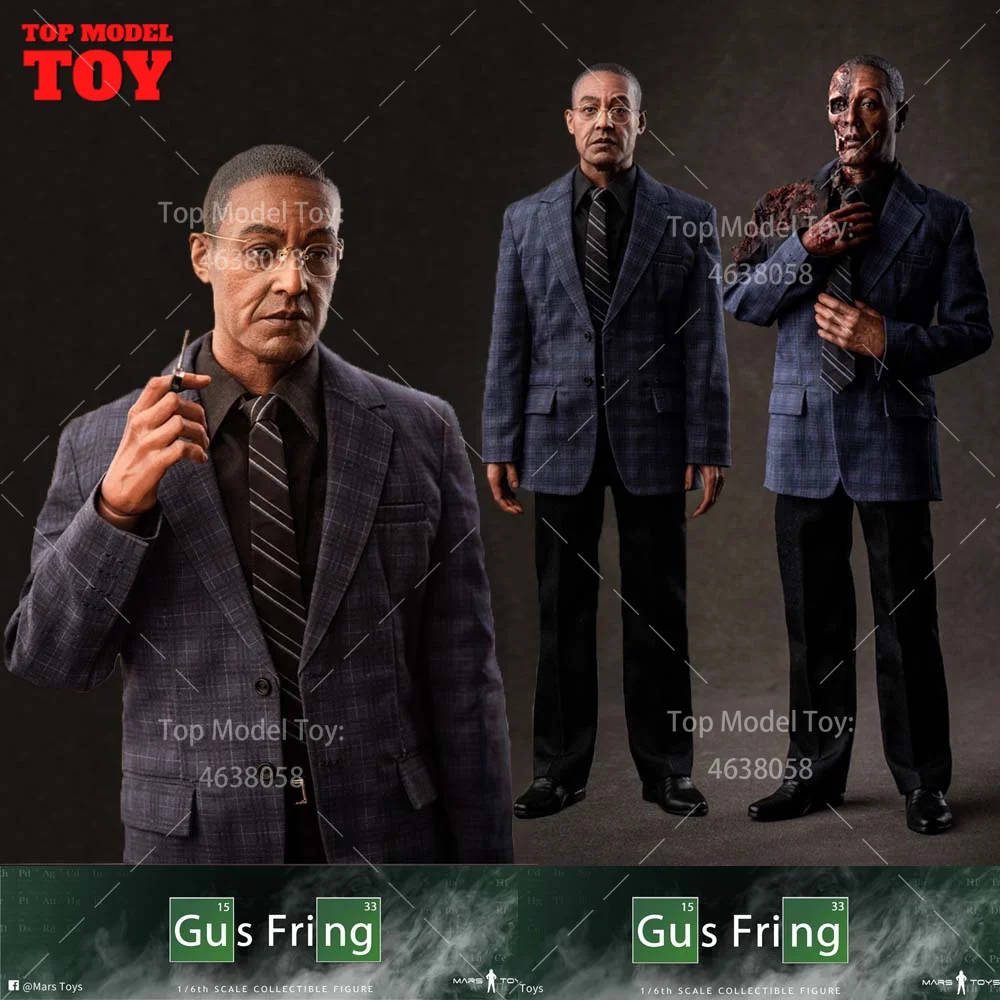 In Stock Mars Toys MAT010 1/6 Giancarlo Esposito Double Male Soldier Full Set 12