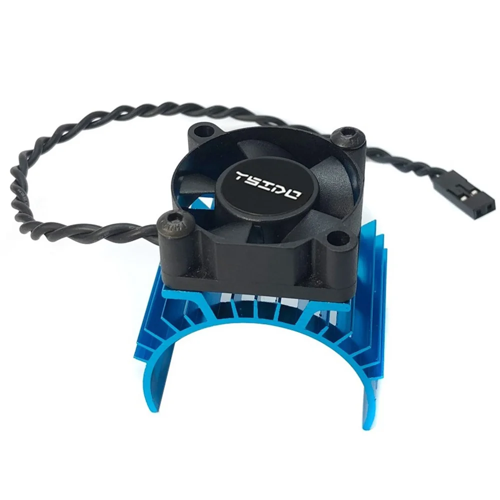 

Вентилятор охлаждения крышки радиатора двигателя для Wltoys 144001 124019 124018 124016 104001 Радиатор двигателя RC Car 540 550 3650, 3