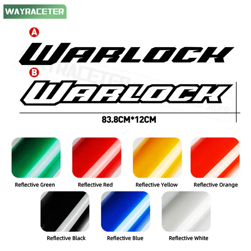 Reflective Car Tailgate Sticker Rear Trunk Tail Graphics Vinyl Decal For Dodge RAM 1500 SRT Warlock 2023 2024 Accessories - view 3