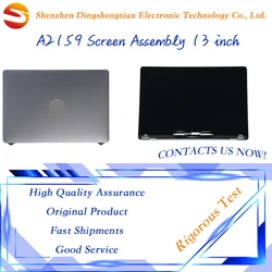 Replacement For MacBook Pro Retina 13 inch A2159 Full LCD Screen Assembly Display Monitor Space Gray Silver 2019 Year EMC 3301