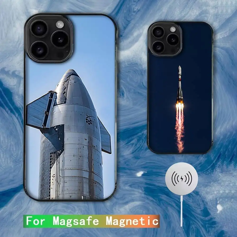 

Spacex Starship Rocket Phone Case For iPhone 16e,16,15,14,13,12,11,Plus,Pro,Max,Mini Magsafe Magnetic Wireless Charging