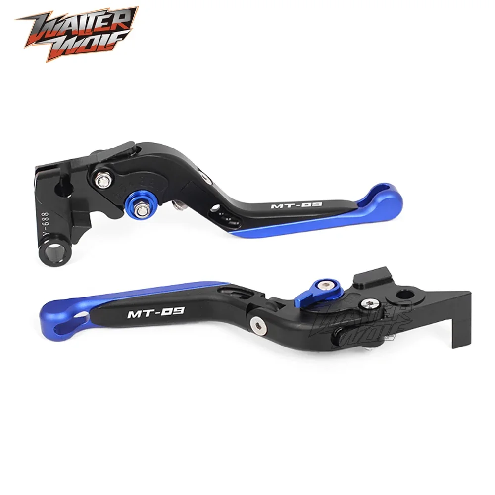 MT-09 SP 2021 Folding Brake Clutch Levers For YAMAHA 2022 MT 09 Tracer 900 FZ-09 Motorcycle Accessories Extendable Lever FZ09