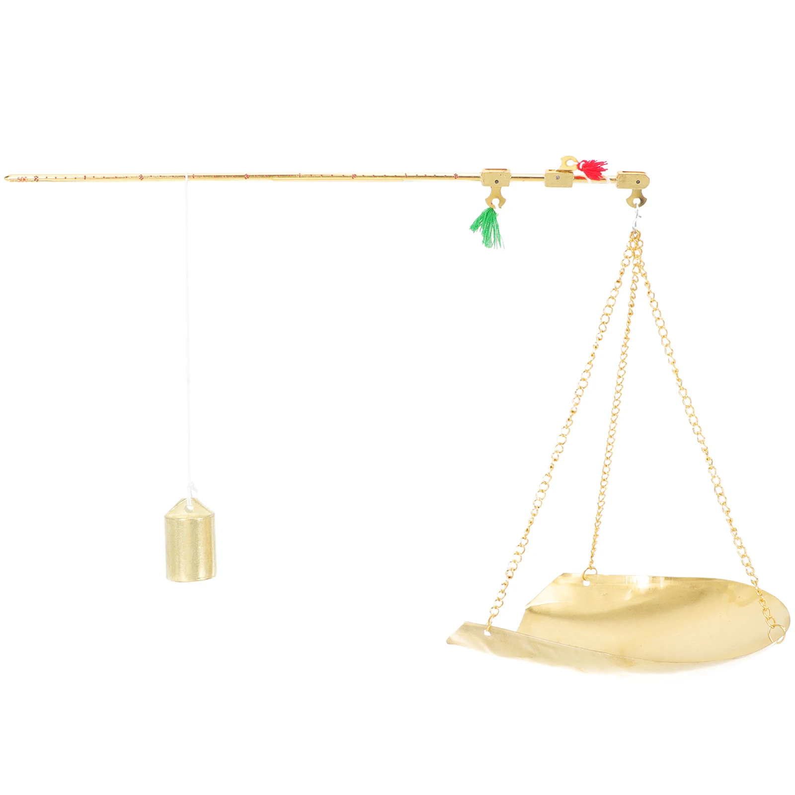 

Copper Kitchen Scale for Chinese Medicine Weighing Traditional Design Home Use Gram Scale Tea Leaf Dry Fruit Weight