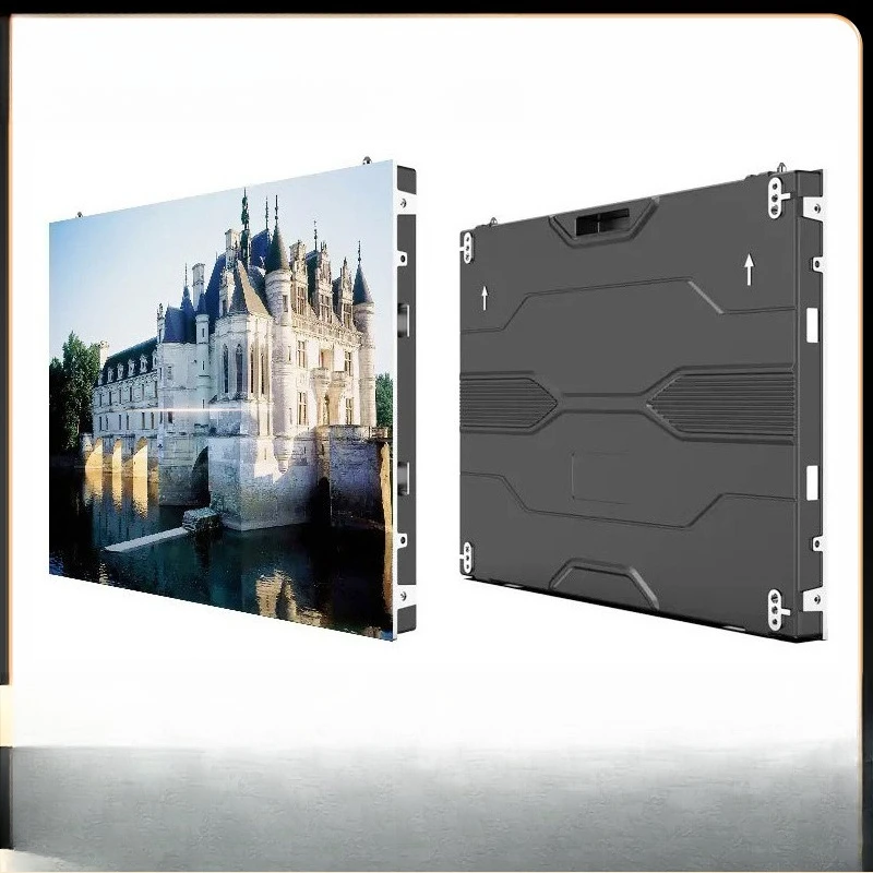 Full-color indoor LED display showroom promotes high-definition electronic advertising screens and waterproof splicing screens