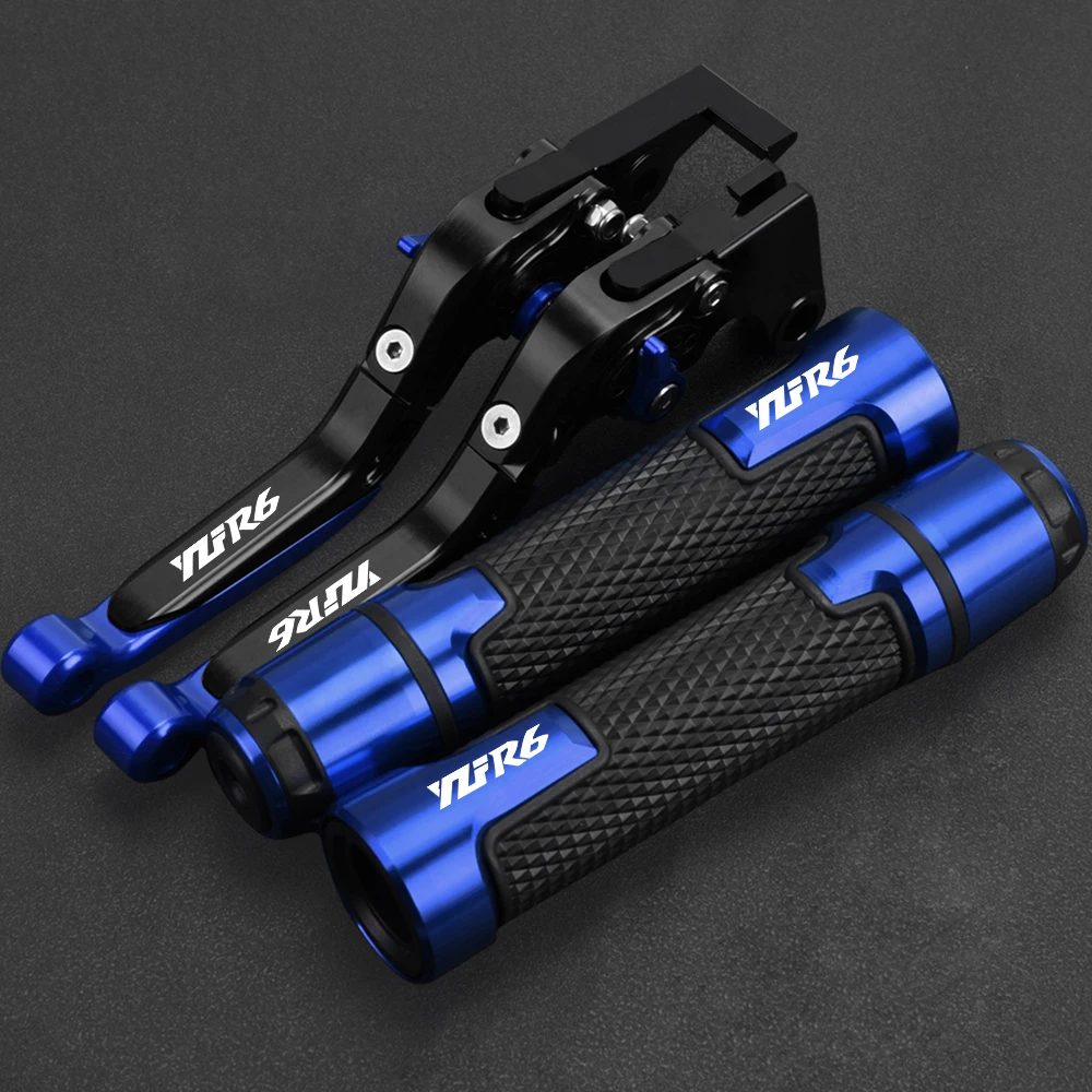 

For YAMAHA YZFR6 YZF R6 2005 2006 2007 2008 2009 2010 2011 2012 2013 2014 2015 Motorcycle Brake Clutch Levers & Handlebar Grips