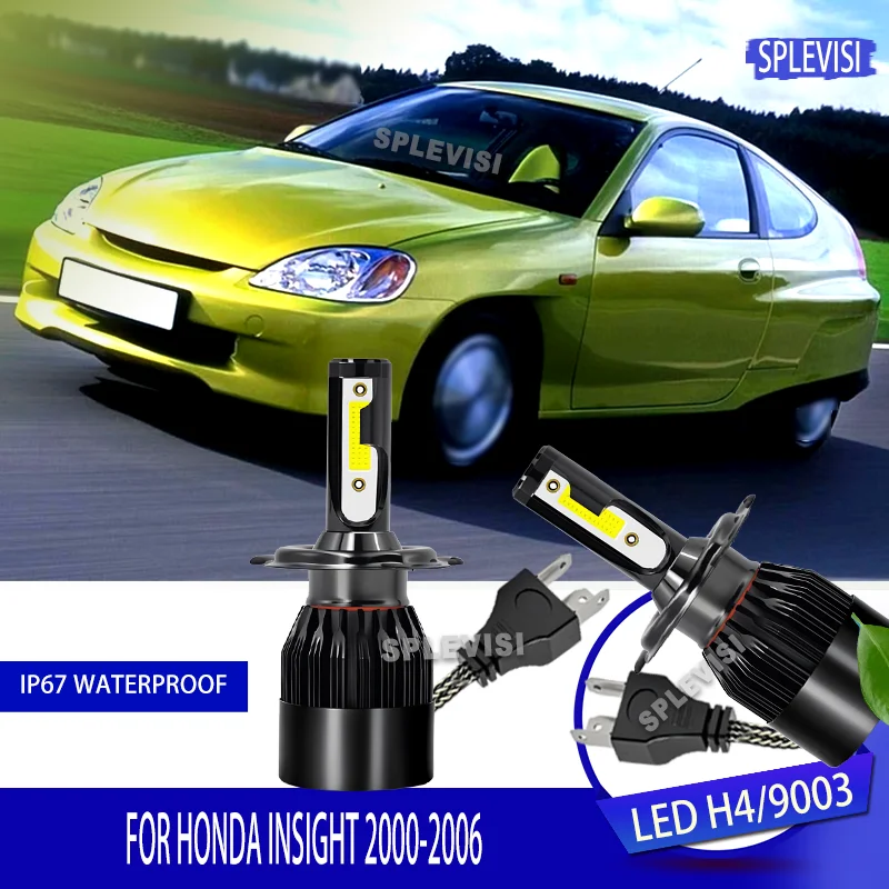 

60W 6000LM Weatherproof LED Light for Extreme Conditions (-40°C to +80°C) For Honda Insight 2000 2001 2002 2003 2004 2005 2006