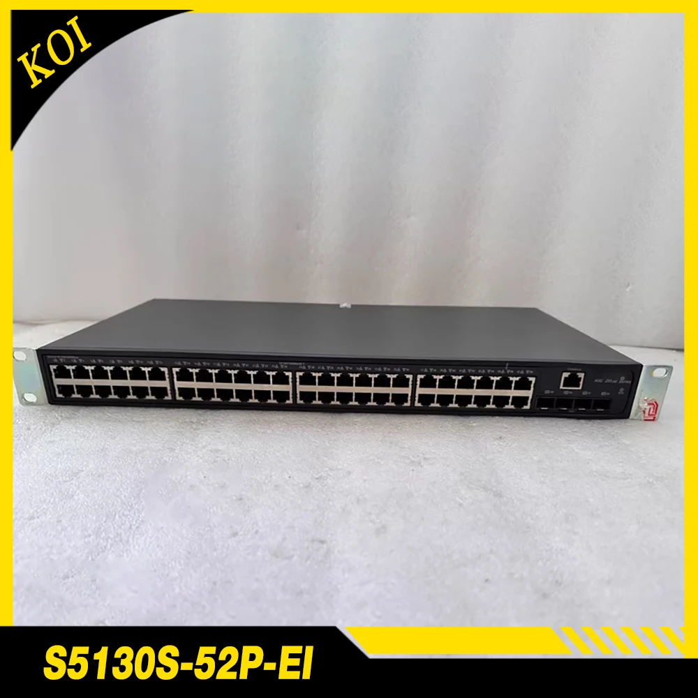 

For H3C S5130S-52P-EI 48 port gigabit electrical port 4 SFP optical port network Ethernet management switch