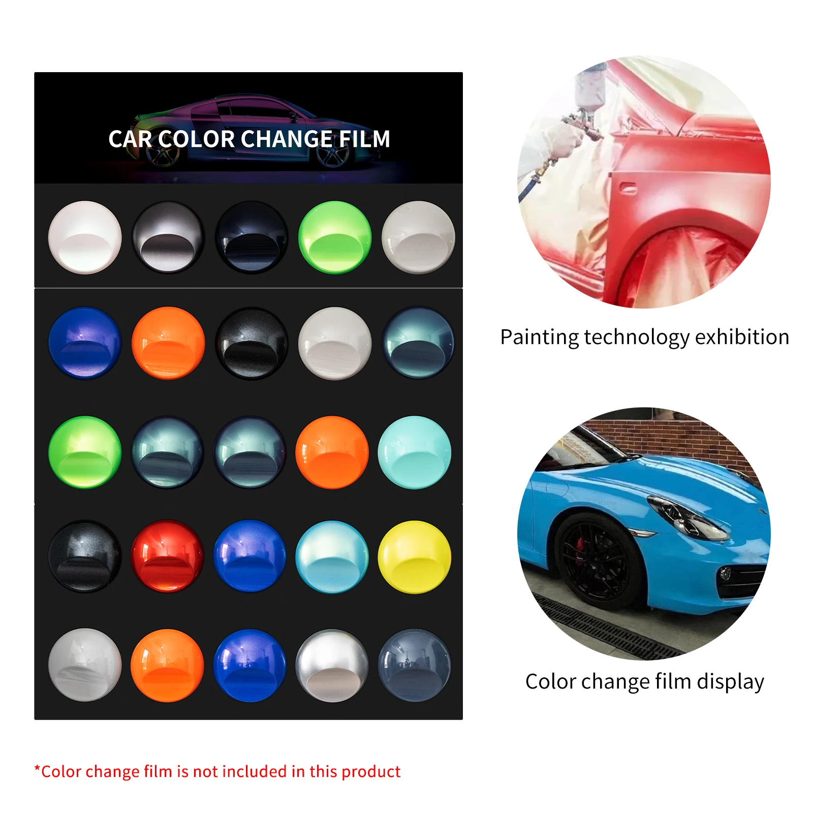 

7mo Wrap Vinyl Display Boards Easy To Install Car Wrapping Vinyl Film Air Bubblr Free Color Walls