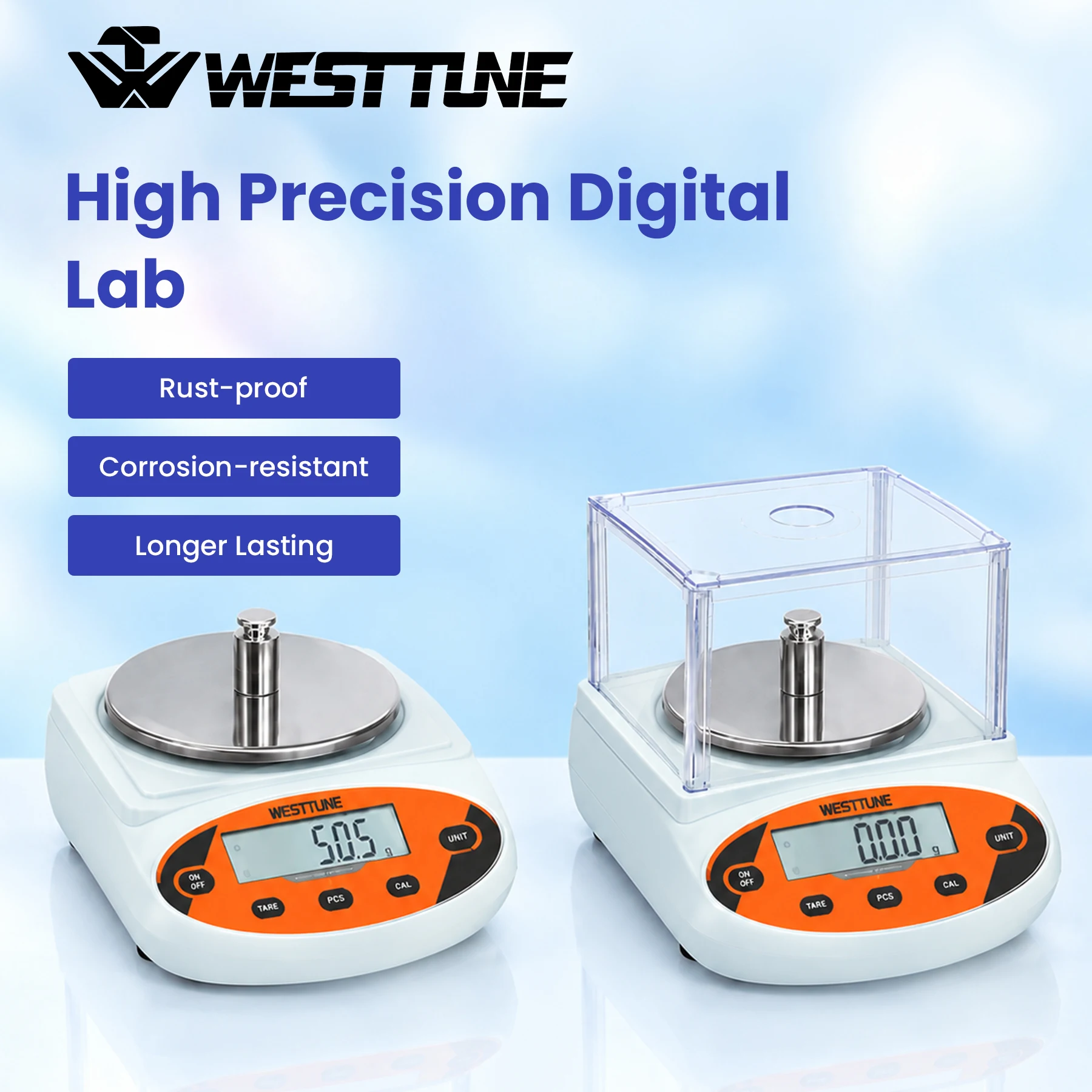 Lab Scale 500-5000gx0.01g Accuracy High Precision Digital Analytical Balance Electronic Lab Precision Kitchen Jewelry Gram Scale