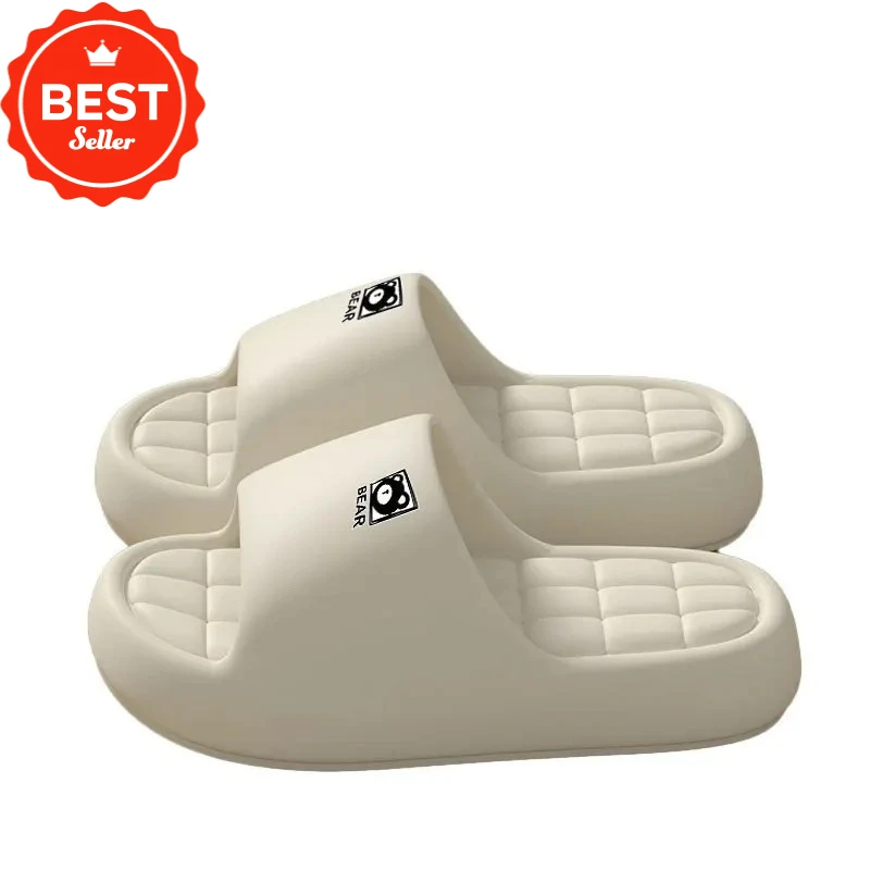 

Домашние тапочки Y2K Slip-On с толстой подошвой, нескользящие, летние, новый стиль, женские и мужские, из мягкого ЭВА, для дома, удобные, повседневные