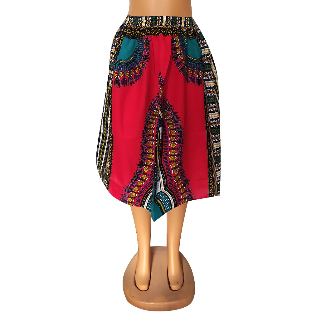 

Mr Hunkle Fashion African Skirt Women Dashiki Floral Print Cotton Traditional Clothing Africaine Femme 2022 Summer Casual