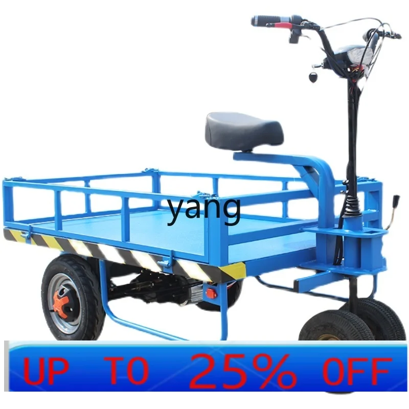 

Электрический плоский грузовик LTT, четырехколесный ручной фургон King