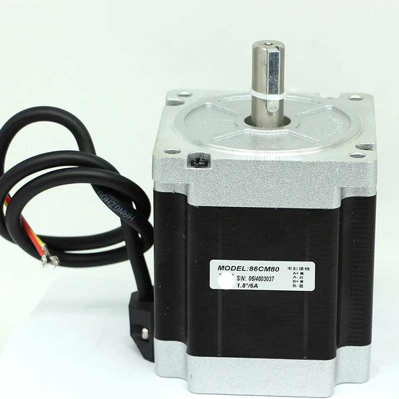Genuine 86CM80 ring stepper motor engraving machine motor driver DMA860C H