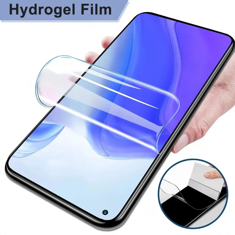 2Pcs Screen Protector For Xiaomi Mi 10T Hydrogel Film For Redmi Note 10 Pro Max 10S Mi 10T Lite 5G 10T Pro Redmi 10X 10 2022