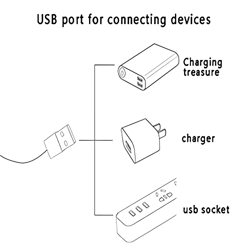 LYBMTWF-Mini Figuras Acessórios, 7PCs, Lightsaber, Plug USB, Building Block Toy, Acessórios Arma, Punho Cinza