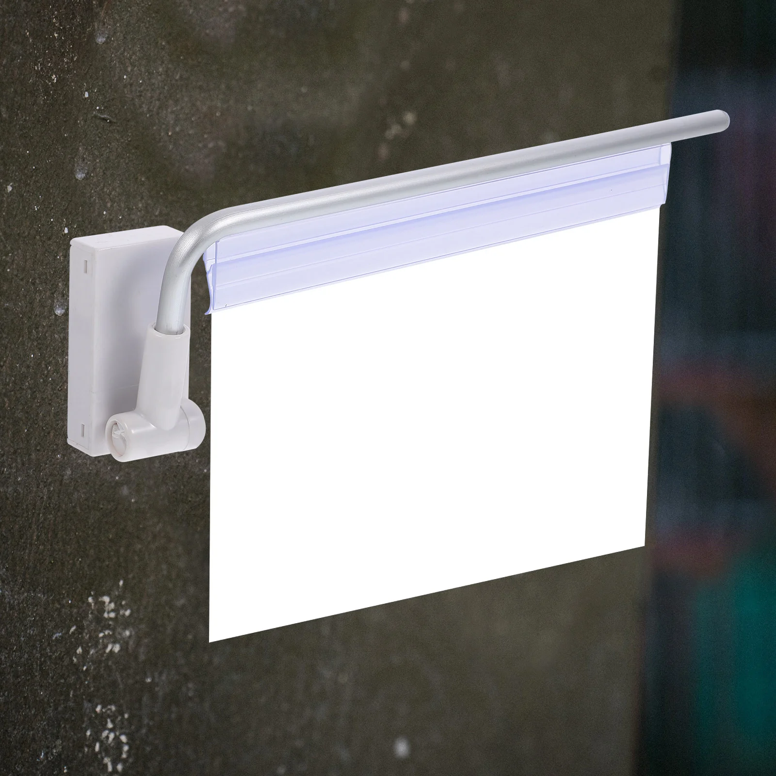 Magnetic Sign Holder Wall Mount Display Bracket Magnets for Shelves Stand Hanging Rod Base