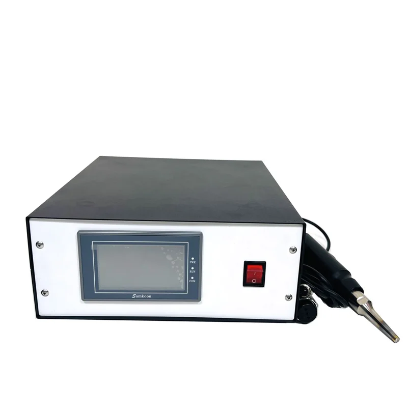 28KHz Hand Welder Ultrasonic Assembly Spot Welding System ABS PP Plastic Material