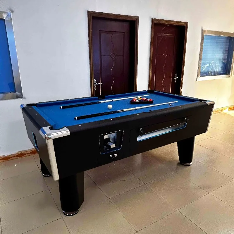 Latest design custom coin operation pool table with specific coins