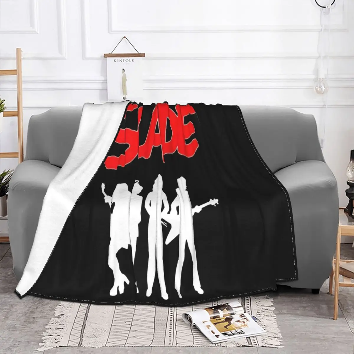 Slade S M L Xl Xxl Cheap Sale Hot Sell Slogan Hot Sale Womens Pattern Kawaii Humour Hot Sale Print Throw Blanket