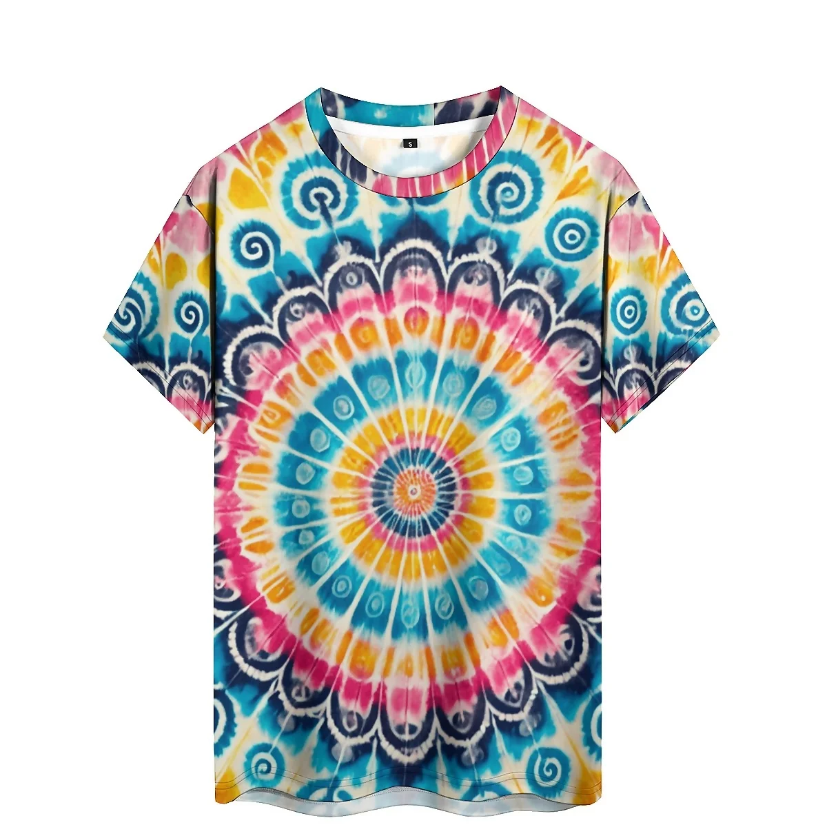 

Men's 3D Printed Short Sleeve T-Shirt - Diversified Geometric Abstract, Couple Outfit, Smooth Fabric