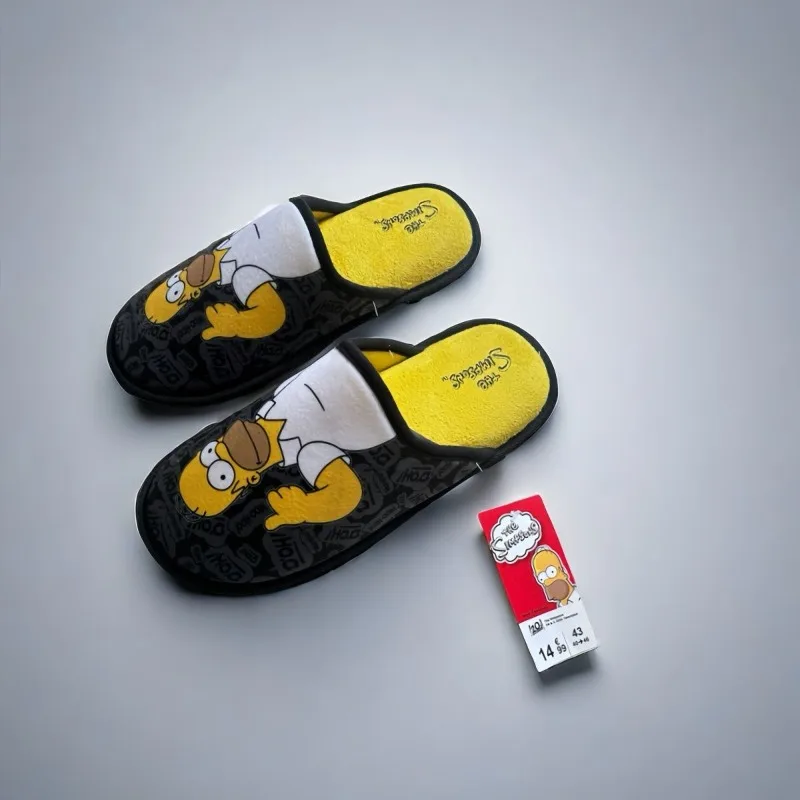 The Simpsons Homer Cotton Slippers - Indoor Anti-Slip Gift