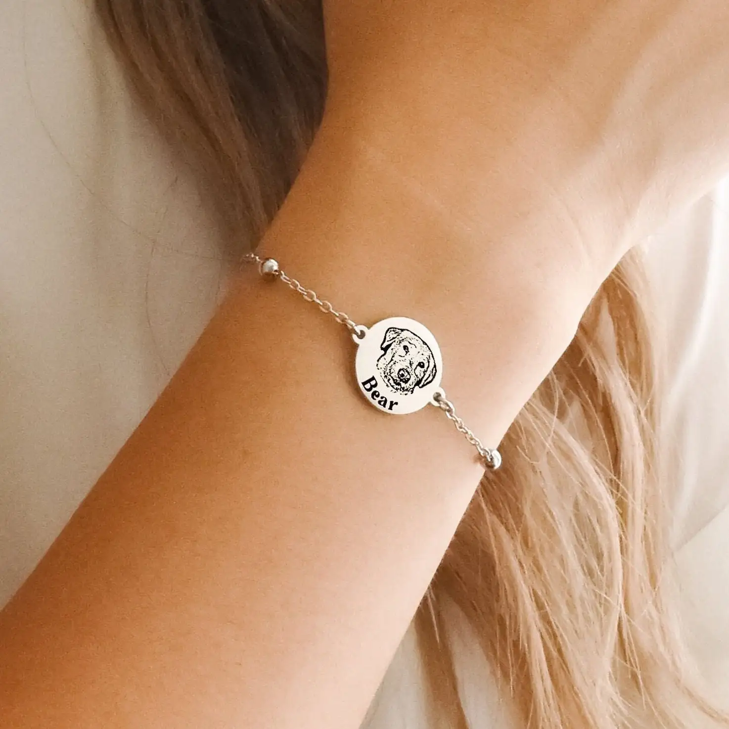 Petite Multi Name Bracelet Personalized Family Member Name Bracelet for Mother's Day Gift Friendship Customized Gift