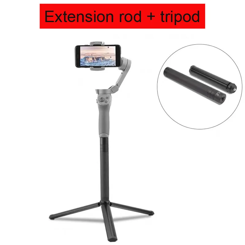 Telescopic Extension Rod for DJI OM 4 Osmo Mobile 3 2/Insta360 ONE X2/3 Phone Tripod Stand Selfie Stick Stabilizer Accessories