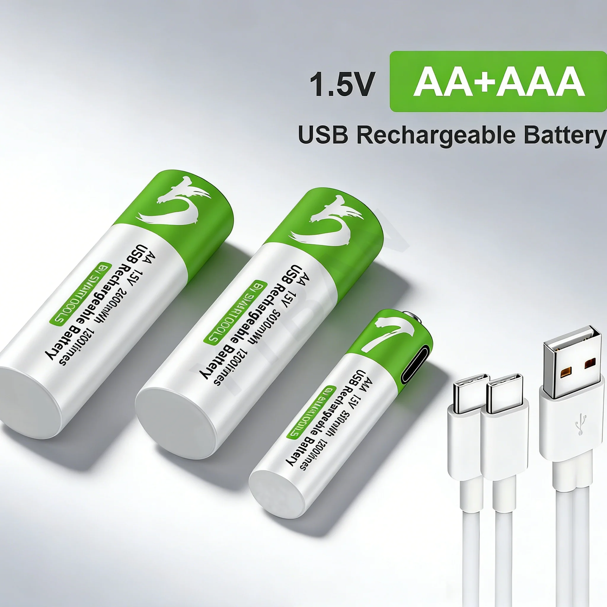 1.5V Aa+Aaa Usb Rec…