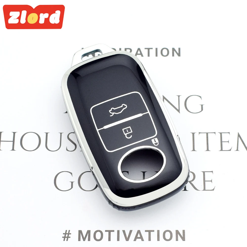 

3-кнопочный смарт-чехол из ТПУ с дистанционным управлением, чехол-брелок для Toyota Yaris Ativ Raize Veloz Avanza Rush Perodua Daihatsu Malaysia