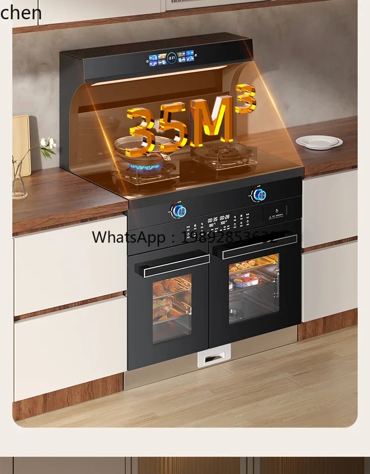 I24 small apartment integrated stove household integrated stove steam oven disinfection cabinet small size collective stove