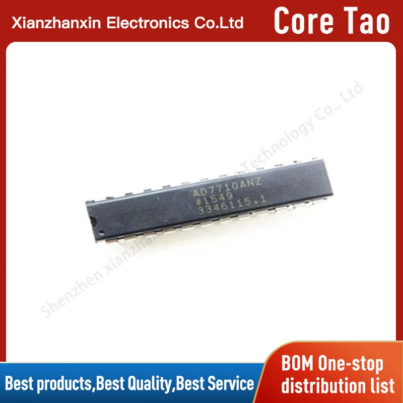 1pcs/lot AD7710ANZ AD7710 DIP24 ADC chip in stock