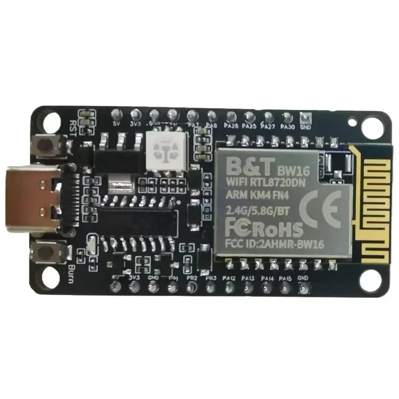 BW16 KIT Wifi Kill Support 4.2G 5G RTL8720DN NodeMCU Serial to WiFi Wireless Module Bluetooth Module with Serial Port