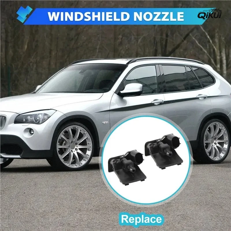 61667183343 Car Accessories New Windshield Washer Sprayer Nozzle Windscreen Nozzle Jet  For -BMW X1 E84 / X6 E71 E72 view 3