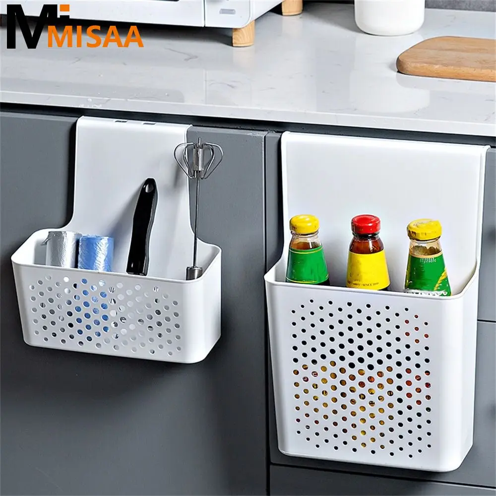 Garbage Can Durable Convenient Kitchen Environmental Friendly Cabinet Innovation Hangable Kitchen Trash Can Home Renovation Door