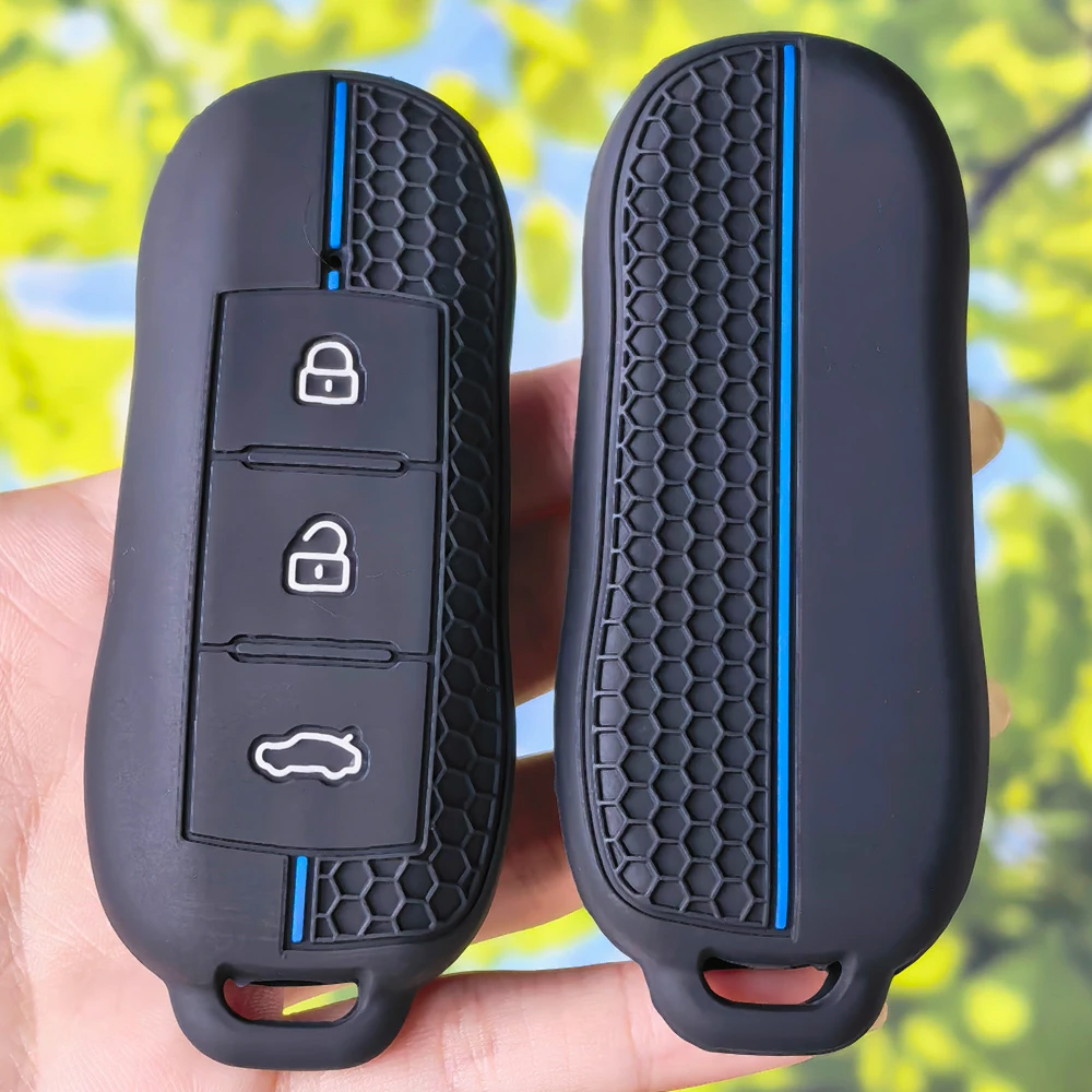 Precise Snug‑Fit Silicone Protective Shell For Dongfeng DFSK Glory 580 Fengon Ix5 Ix7 Seres 3 5 SF5 2021 2022 Smart Key