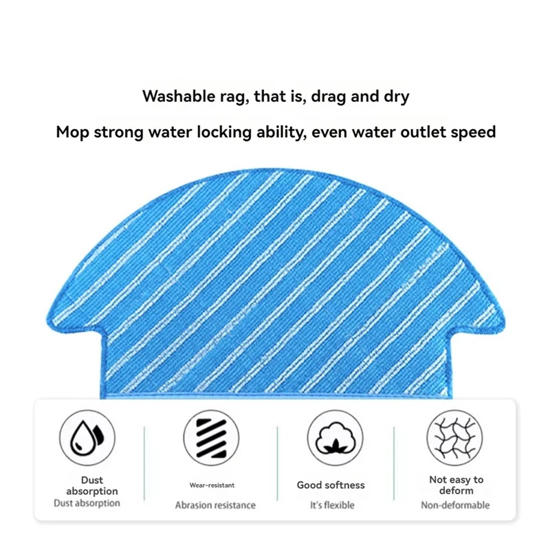 ABLE-10 Buah Suku Cadang Pengganti untuk Vakum Robot Ecovacs DN55/33/36/56/520