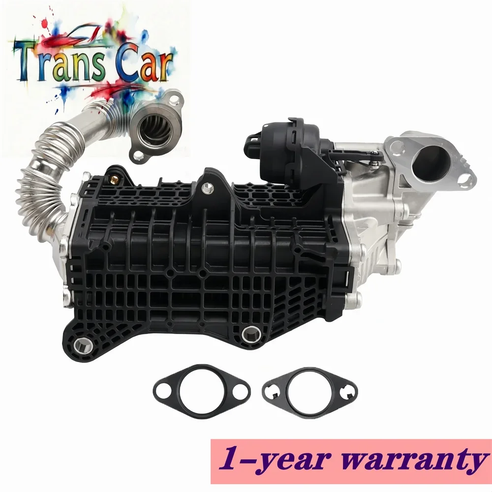 EGR VALVE COOLER FOR CITROEN BERLINGO C3 C4 DISPATCH SPACETOURER1.5 BLUEHDI 1.5L 1.5T Diesel DV5V 9813054880 KW586002 9813050280