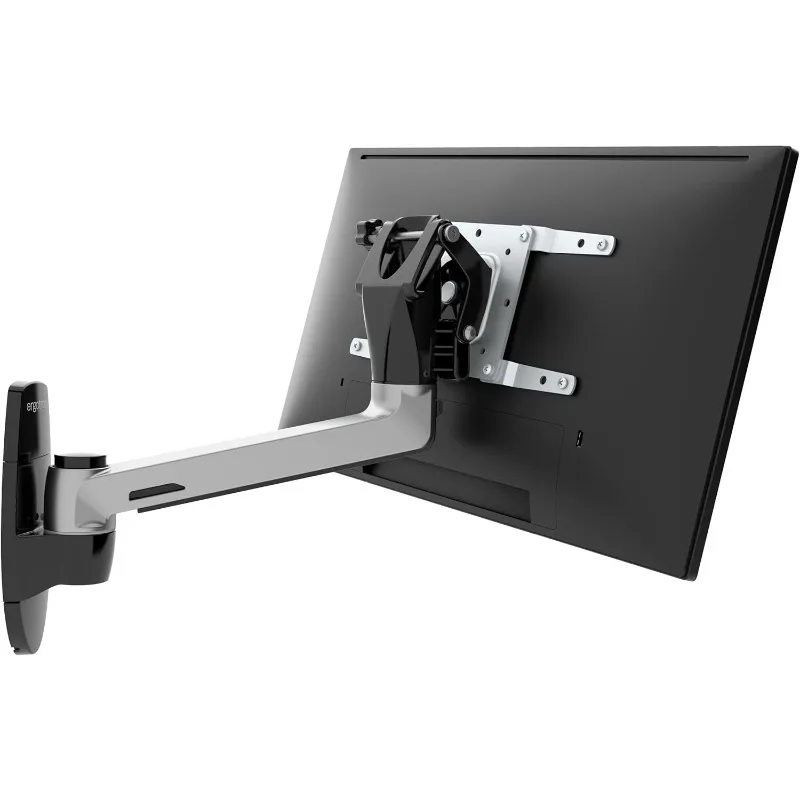 – Braço oscilante para monitor único LX HD, montagem em parede VESA – para monitores de até 49 polegadas, de 0 a 50 libras, menos de 4 polegadas