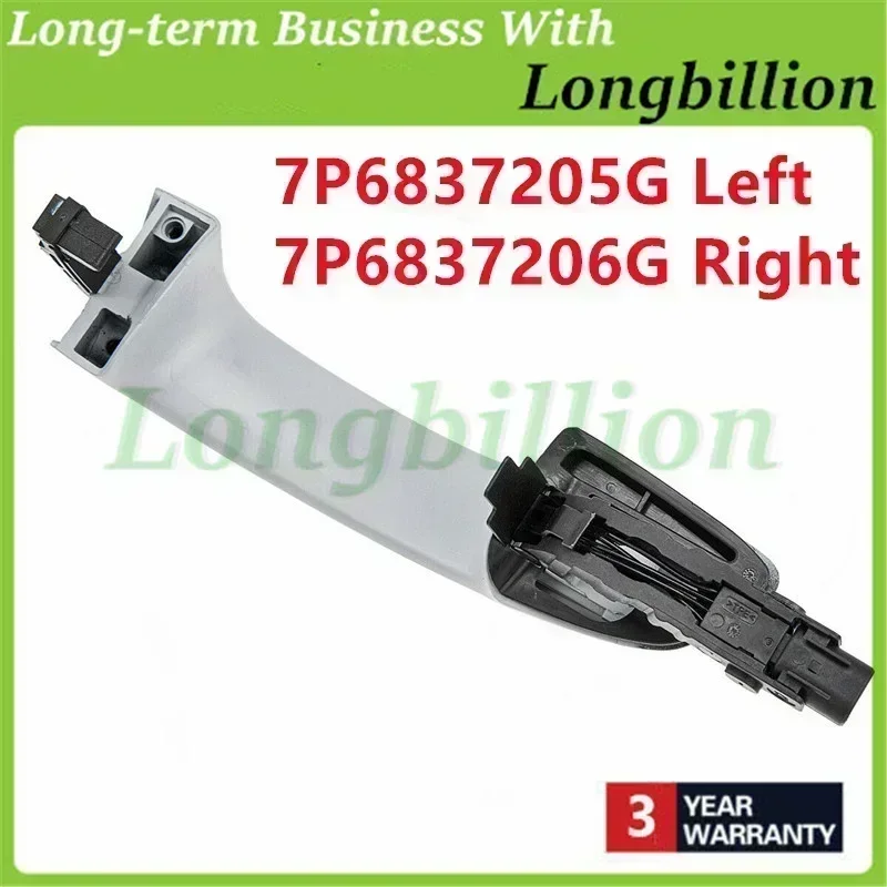 

high quality 7P6837205G 7P6837206G 7P6837205D 7P6837206D Left/Right Side Exterior Door Handle for Volkswagen Touareg 2011-2017