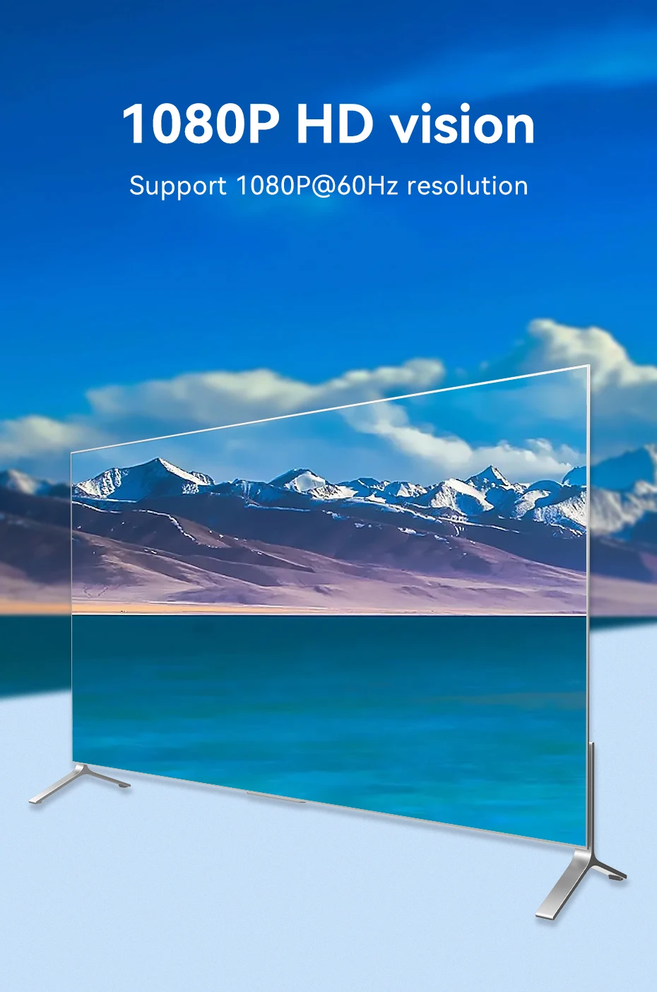 Vention HDMI zu VGA Adapter 1080P HD Stecker auf VGA Buchse Konverter mit 3,5 Jack Audio Kabel für Xbox PS4 PC Laptop Projektor – Detail 7