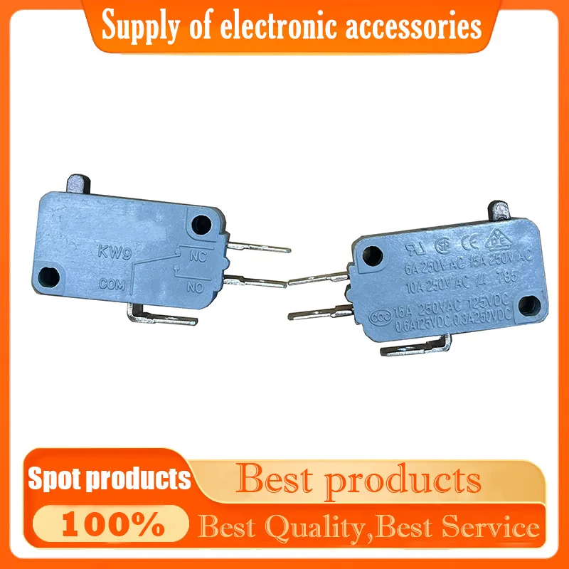 KW9 microwave oven door control switch Micro switch 10A250V T85 rice cooker silver touch switch