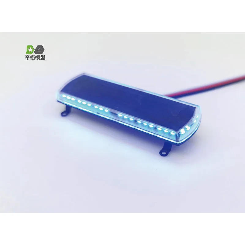 LED PCB Light Flashing Engineering Warning lamp14 Flash Modes For 1/14 Tamiya RC Truck Car Actros Man TGX Scania R620 Volvo FH12