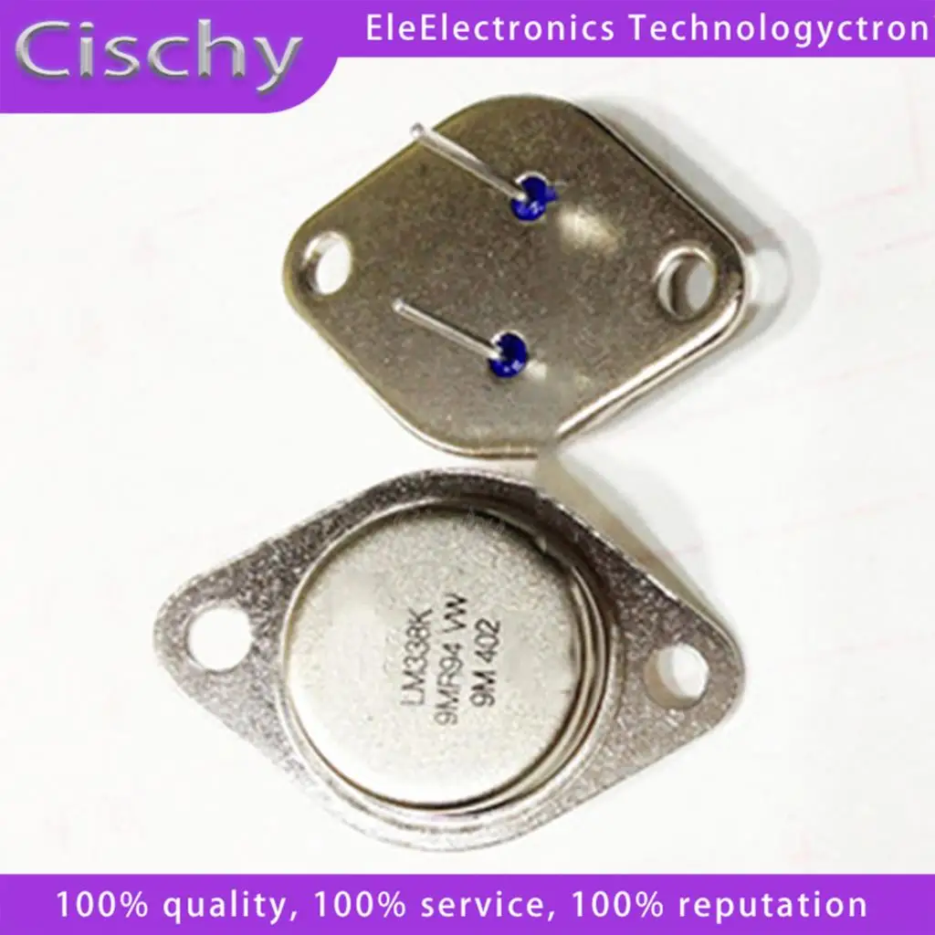 2 قطعة/الوحدة LM338K LM338 قابل للتعديل الجهد المنظم 5A 1.2 فولت إلى 32 فولت TO-3