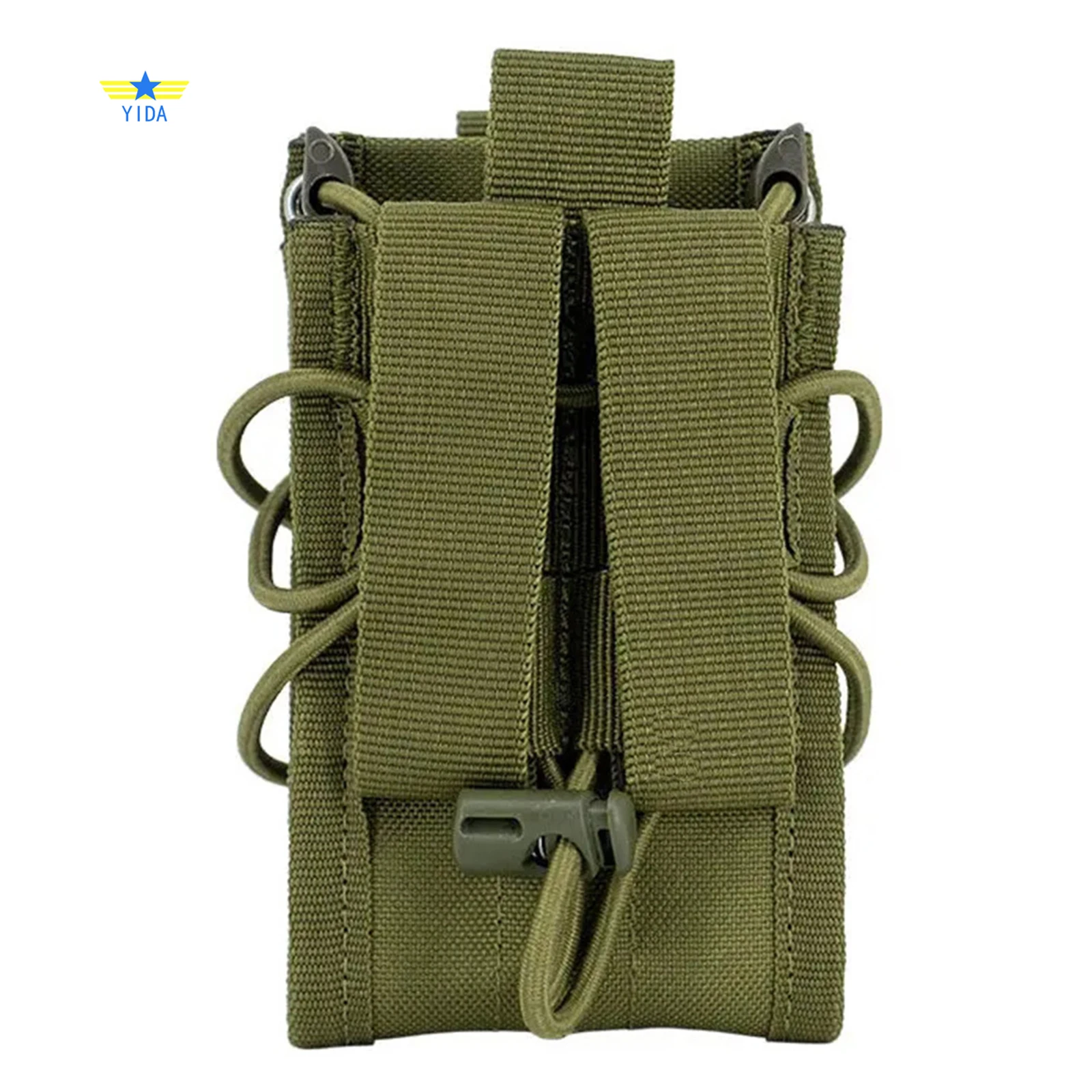 Bolsa de revista de pistola de camada dupla náilon ajustável esportes ao ar livre caça acampamento montanhismo, alta qualidade