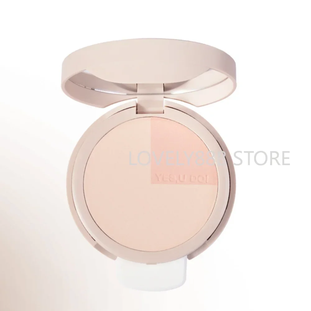 UODO Silk Matte Pressed Powder Oil-control Fixing Makeup Long-lasting Concealer Waterproof Invisible Pores Face Makeup Cosmetics